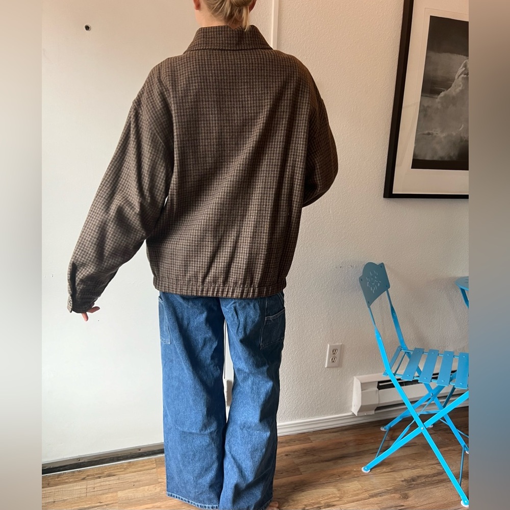 Vintage wool oversized jacket